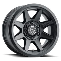 Icon Alloys Rebound SLX Satin Black Wheels