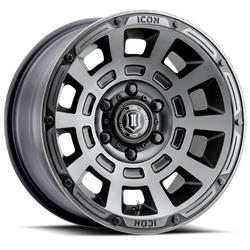 Icon Alloys Thrust Satin Black Wheels 2817859057SSBT