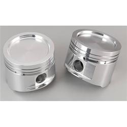 Pistons, Forged, Dish, 3.830 in. Bore, Chevy, Set of 6