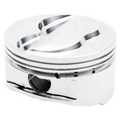 Pistons, Forged, Dome, 4.125 in. Bore, Ford, Set of 8