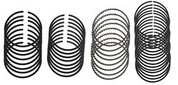 Piston Rings, Plasma-moly, 4.610 in. Bore, 1/16 in, 1/16 in. 3/16 in. Thickness, 8-Cylinder, Set