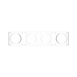 Replacement Lens, Flex Era, Clear, 10 in. Light Bar, Each