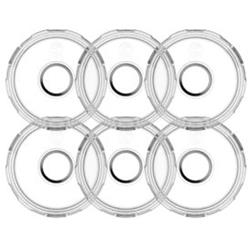 Replacement Lens, Cyclone V2, Diffused, 2.200 in. Diameter, Set of 6