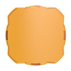 Light Cover, FLEX ERA 4 Series, Square, 5 in. x 5 in., Polycarbonate, Amber, No Logo, Each