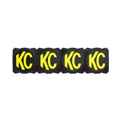 Light Cover, Flex Era LED Bar, 10 in. Segment, Black, KC Logo, Each