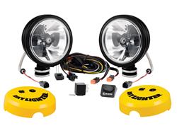 Auxiliary Lights, LED Daylighter, 6 in. Round, Spot Beam, 20 watt, Clear Lens, Black Powdercoated Housing, Pair