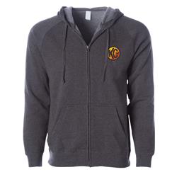 KC HiLiTES offers zip-up hooded sweatshirts in multiple styles and muted colors. The KC Original features...