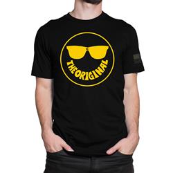 T-Shirt, KC Smiley Shirt, Black, 2XLarge, Each