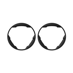 Light Cover, FLEX ERA 3 Series, Shroud, Round, 5 in. Round, Polycarbonate, Black, Pair