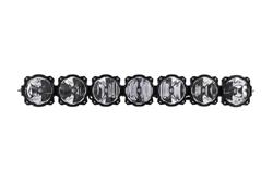 Light Bar, HiLiTES Gravity LED Pro6, LED Bar Lamp Style, Round, Clear Bulb and Lens, Black Housing, 9-32 V, 45.380 in. Length, Each