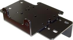 Winch Mount, Plate Style, Steel, Black Powdercoated, Kubota, Each