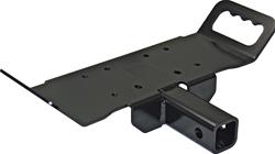 Winch Mount, 2 in. Receiver, Plate Style, Steel, Black Powdercoated, Universal, Each