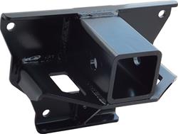 Winch Mount, Rear, 2 in. Receiver, Steel, Black Powdercoated, Polaris, Each