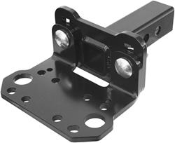 Receiver Hitch, Rear, Adjustable, Black Powdercoated, Universal, Each