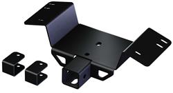 Receiver Hitch, Front, 2 in. Square, Steel, Black Powdercoated, for use on Honda®, Each