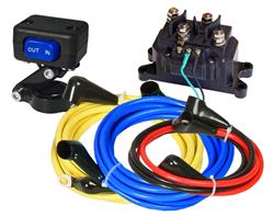 Winch Controller, 12V Wiring, Handlebar Mount, Rocker, Forward/Reverse, Solenoid Pack, Kit