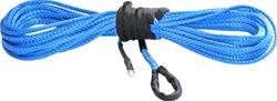 Winch Rope, Synthetic, Blue, 1/4 in. Diameter, 50 ft. Length, 5,000 lb. Winch, Each