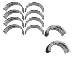 Main Bearings, 1/2 Groove, .010 in. Crankshaft Undersize, Alecular Silicon, Chevy, Small Block, LS, Set of 5