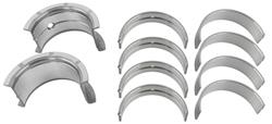 Main Bearings, SI-Series, 1/2 Groove, Standard Size, Bi-metal, Aluminum Silicon, Chevy, 400, Set of 5