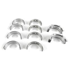 Main Bearings, SI-Series, 1/2 Groove, .020 in. Crankshaft Undersize, Bi-metal, Silicon Aluminum, Chevy, Set of 5