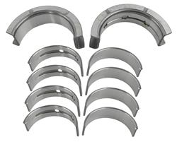 Main Bearings, SI-Series, 1/2 Groove, Standard Size, Bi-metal, Silicon Aluminum, Chevy, 4.8, 5.3L, Set of 5