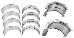 Main Bearings, HP-Series, 1/2 Groove, Bi-metal, Silicon Aluminum, Chevy, Small Block, Set