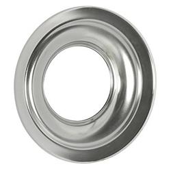 Air Cleaner, Base Plate Only, Raised, .988 in. Steel, Chrome, 11 in. Diameter. 5 1/8 in. Width, Each