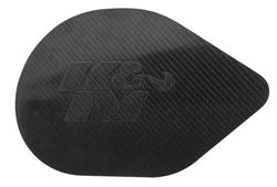 Hood Scoop Plug, Air Intake, Carbon Fiber, 12 in Diameter, 1 1/2 in. Thick, Designed for 50 in. Opening, Each