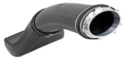 Air Intake Tubes, Carbon Fiber, Natural, Pro Stock Style, Intake Scoop, Billet Throttle Body Adapter, 2 Tubes, Hardware, Kit