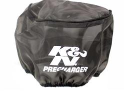 Air Filter Wrap, PreCharger, Conical, Polyester, Black, 4 in. Tall, 7 1/2 in. Diameter Top, 5 in. Diameter Base, Each