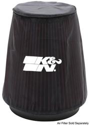 Air Filter Wrap, PreCharger, Conical, Polyester, Black, 8 in. Tall, 5 in. Diameter Top, 7 1/2 in. Diameter Base, Each