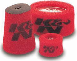 Air Filter Wrap, AirForce Pre-Cleaner, Round, Foam, Red, 6 in. Tall, 14 in. Diameter, Each