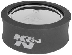 Air Filter Wrap, AirForce Pre-Cleaner, Round, Foam, Gray, 5 in. Tall, 14 in. Diameter Top, Each