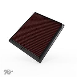 Air Filter Element, Oiled, Cotton Gauze, Red, Panel, 9.56 in. Long, 8.13 in. Wide, 1.31 in. Tall, Toyota, 2.5L, 3.0L, 3.4L, Each