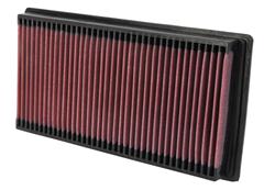 Air Filter Element, Oiled, Cotton Gauze, Red, Panel, 13.50 in. Long, 7.13 in. Wide, 1.56 in. Tall, Ford, 7.3L, Power Stroke, Each