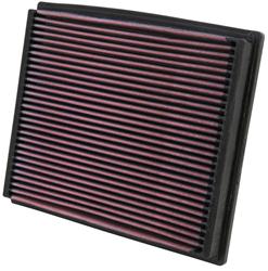 Air Filter Element, Oiled, Cotton Gauze, Red, Panel, 9.88 in. Long, 8.25 in. Wide, 0.75 in. Tall, Volkswagen, 1.8L, 2.0L, 2.8L, Each