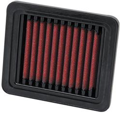 Air Filter Element, Oiled, Cotton Gauze, Red, Panel, 5.19 in. Long, 4.44 in. Wide, 0.63 in. Tall, Briggs & Stratton, 3.5hp - 6hp, Each