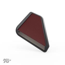 Air Filter Element, Oiled, Cotton Gauze, Red, Panel, 14.00 in. Long, 11.75 in. Wide, 1.00 in. Tall, Buick, Chevy, GMC, Saturn, 3.6L, Each