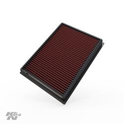 Air Filter Element, Oiled, Cotton Gauze, Red, Panel, 12.50 in. Long, 9.19 in. Wide, 1.75 in. Tall, Lexus, Toyota, 4.0L, 4.6L, Each