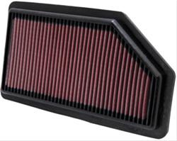 Air Filter Element, Oiled, Cotton Gauze, Red, Panel, 11.88 in. Long, 6.88 in. Wide, 1.06 in. Tall, for use on Honda®, 3.5L, Each