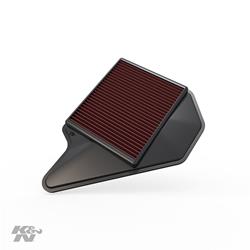 Air Filter Element, Oiled, Cotton Gauze, Red, Panel, 12.06 in. Long, 9.75 in. Wide, 1.19 in. Tall, Chrysler, Dodge, Volkswagen, 3.6L, Each