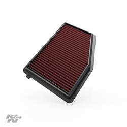 Air Filter Element, Oiled, Cotton Gauze, Red, Panel, 9.38 in. Long, 7.25 in. Wide, 1.06 in. Tall, for use on Acura®, for use on Honda®, 1.8-2.0L, Each