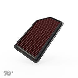 Air Filter Element, Oiled, Cotton Gauze, Red, Panel, 10.63 in. Long, 5.75 in. Wide, 1.00 in. Tall, for Hyundai, for Kia, 1.1-2.0L, Each