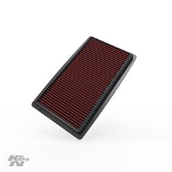 Air Filter Element, Oiled, Cotton Gauze, Red, Panel, 12.19 in. Long, 7.50 in. Wide, 1.00 in. Tall, for use on Acura®, for use on Honda®, 3.5L, Each