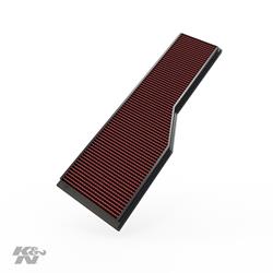 Air Filter Element, Oiled, Cotton Gauze, Red, Panel, 20.75 in. Long, 6.69 in. Wide, 1.19 in. Tall, Porsche, 3.4L, 3.6L, 3.8L, Each