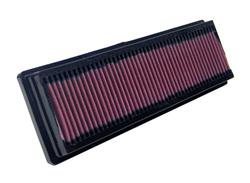 Air Filter Element, Oiled, Cotton Gauze, Red, Panel, 13.00 in. Long, 4.00 in. Wide, 1.13 in. Tall, Citroen, Peugeot, 1.1L, 1.4L, 1.6L, Each