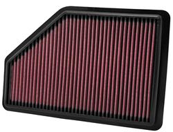 Air Filter Element, Oiled, Cotton Gauze, Red, Panel, 11.69 in. Long, 7.81 in. Wide, 1.06 in. Tall, for use on Honda®, 2.2L, Each