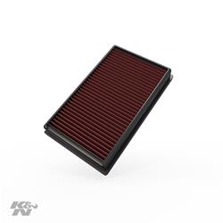 Air Filter Element, Oiled, Cotton Gauze, Red, Panel, 11.56 in. Long, 7 in. Wide, 1.25 in. Tall, Audi, Cupra, Seat, Skoda, Volkswagen, 1.6L, 2.0L, Each