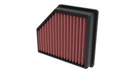 Air Filter Element, Oiled, Cotton Gauze, Red, Panel, 7.69 in. Long, 6.69 in. Wide, 1.50 in. Tall, for Nissan, 1.3L, 1.5L, 2.5L, Each