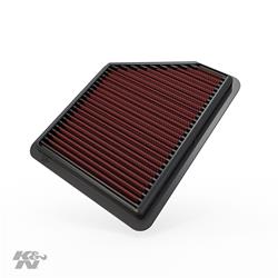 Air Filter Element, Oiled, Cotton Gauze, Red, Panel, 9.28 in. Long, 7.22 in. Wide, 1.06 in. Tall, for use on Honda®, 2.0L, Each